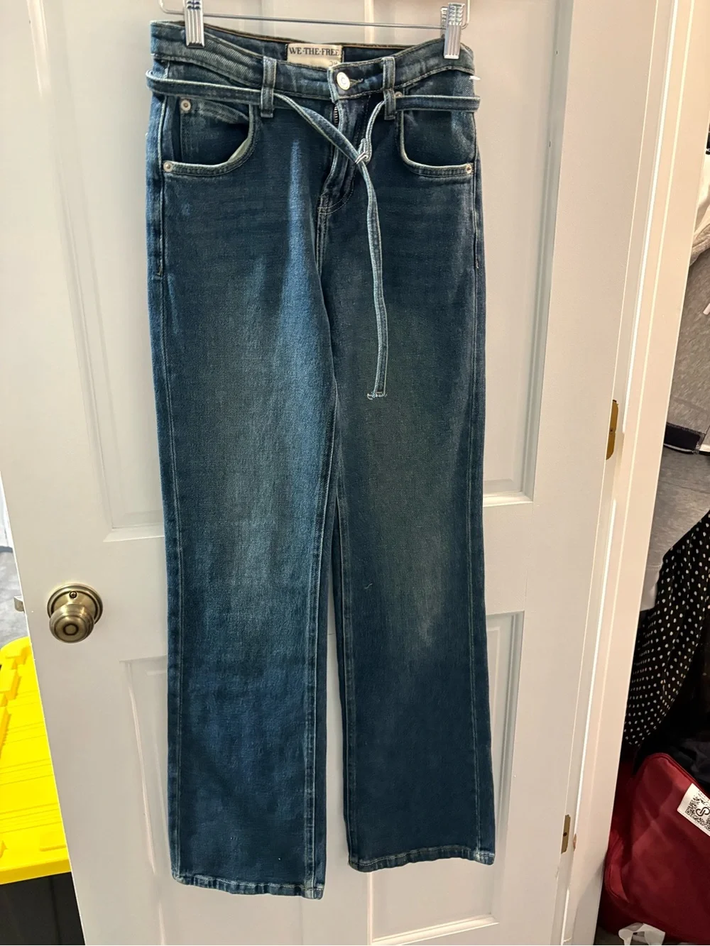 Free people Sabine slim straight jeans